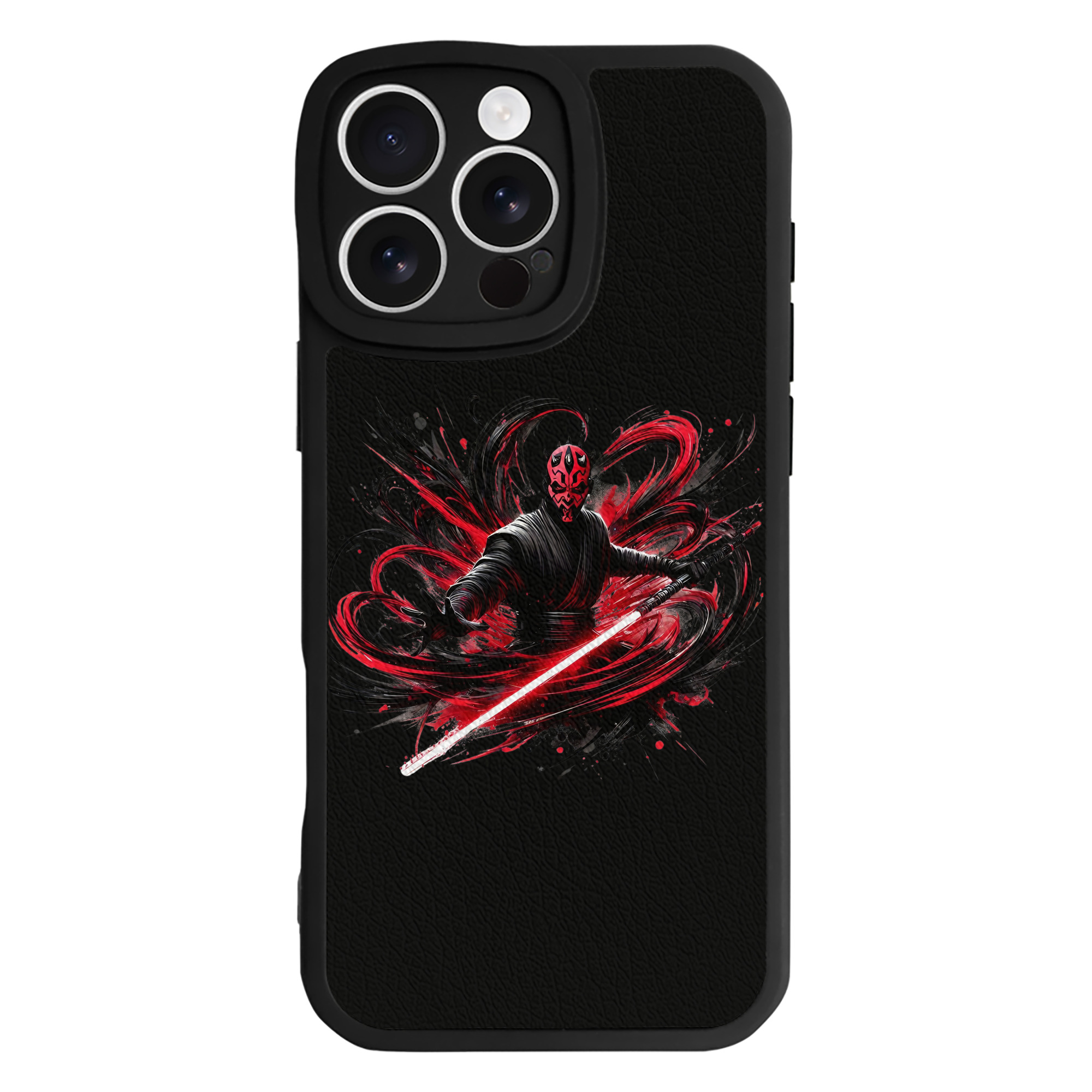 （画像用） スター・ウォーズ Star Wars 【iPhone 16シリーズ対応】シリコンスマホケース（レザー調） 材質：シリコン